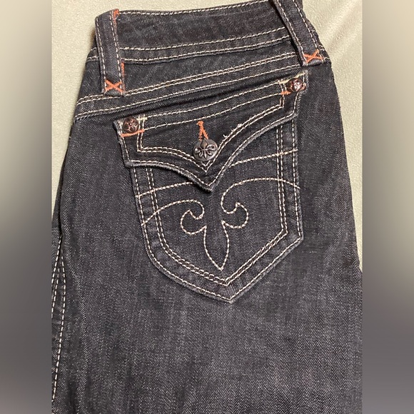Rock Revival black denim in pristine condition 5/6 - Picture 2 of 8